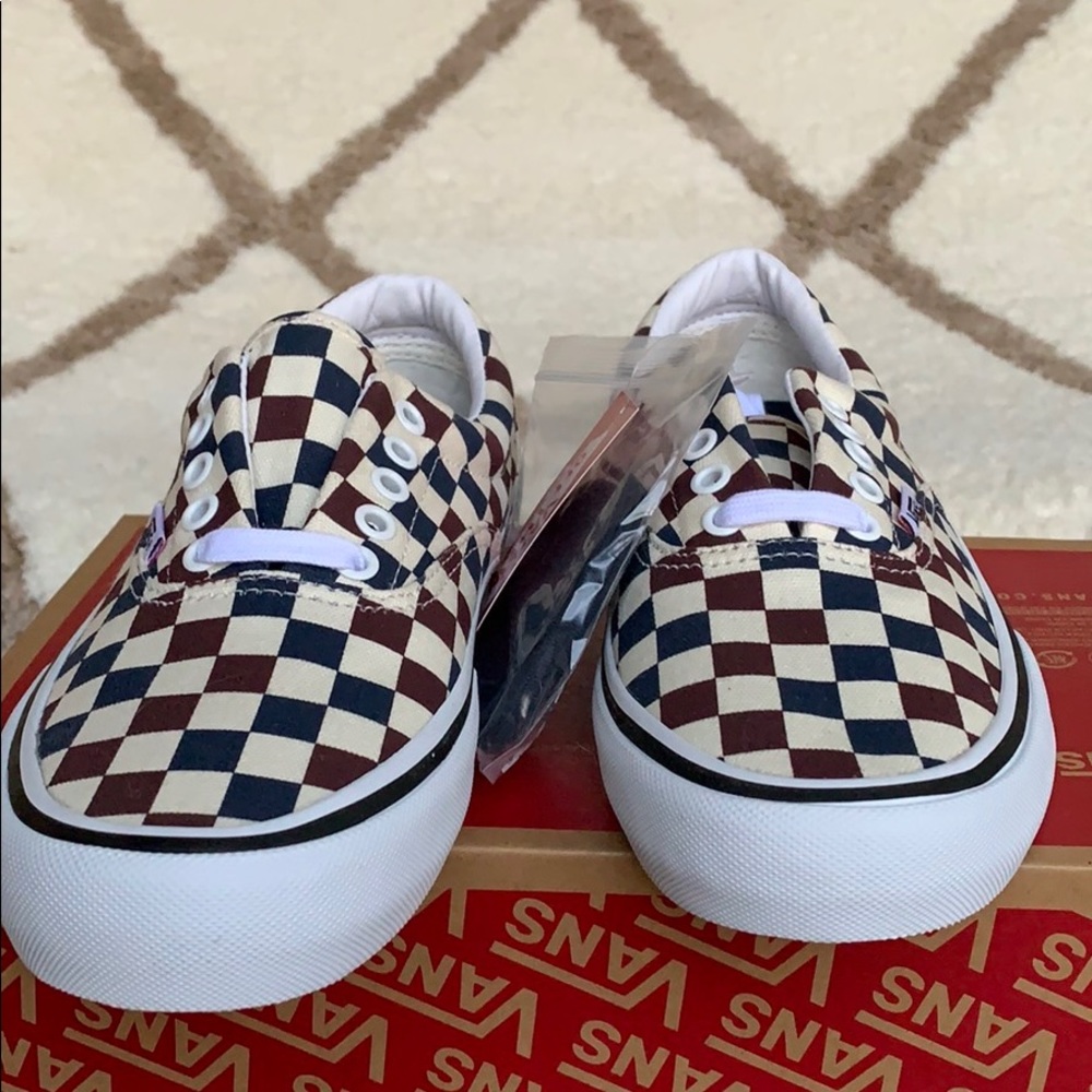 VANS ERA PRO MULTI CHECKER DRESS BLUE WMNS - Picture 8 of 16